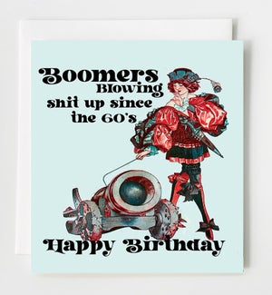 Boomer Greeting Card