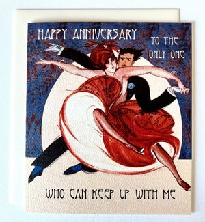 Keep Up Greeting Card