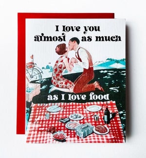 Foodie Greeting Card