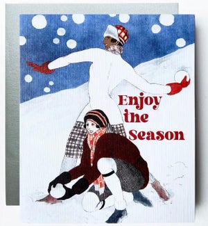 Enjoy The SeasonÂ Greeting Card