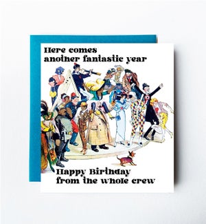 Crew Greeting Card
