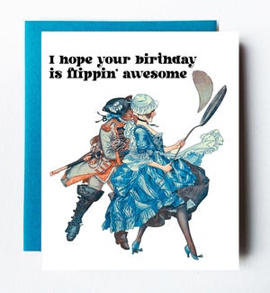Flippin Greeting Card