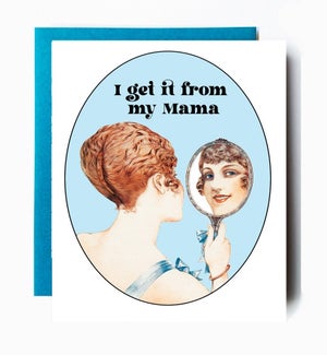 From My Mama Greeting Card