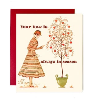 In Season Greeting Card