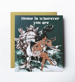 Hermit Crab Greeting Card