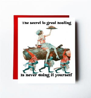 Great Hosting Greeting Card