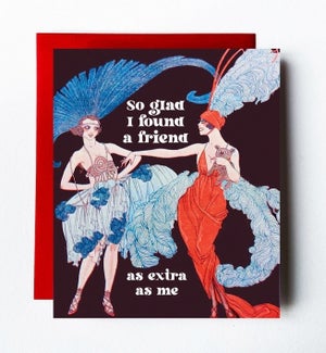 Extra As Me Greeting Card