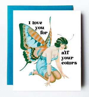 All Your Colors Greeting Card