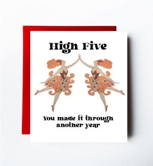 High Five Greeting Card