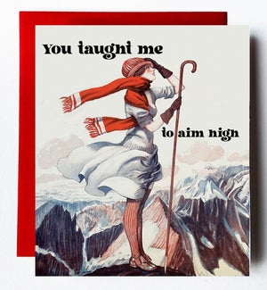 Aim High Greeting Card