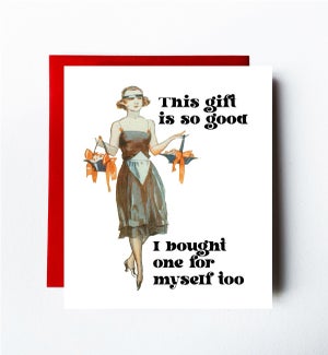 For Myself Greeting Card