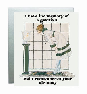 Goldfish Greeting Card