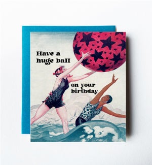 Birthday Ball Greeting Card