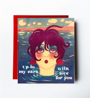 Ears With Love Greeting Card