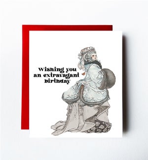Extravagant Greeting Card
