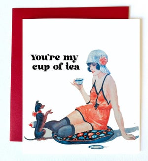 Cup Of Tea Greeting Card