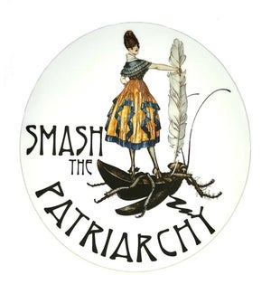 Smash Vinyl Sticker