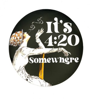 Its 420 Vinyl Sticker