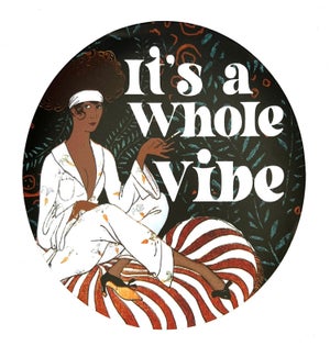 Vibe Vinyl Sticker