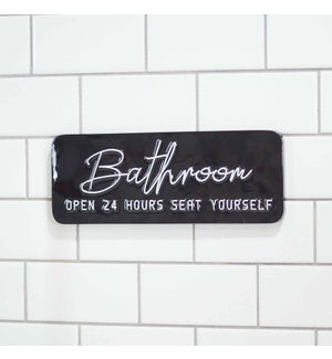 Mtl Sign Bathroom