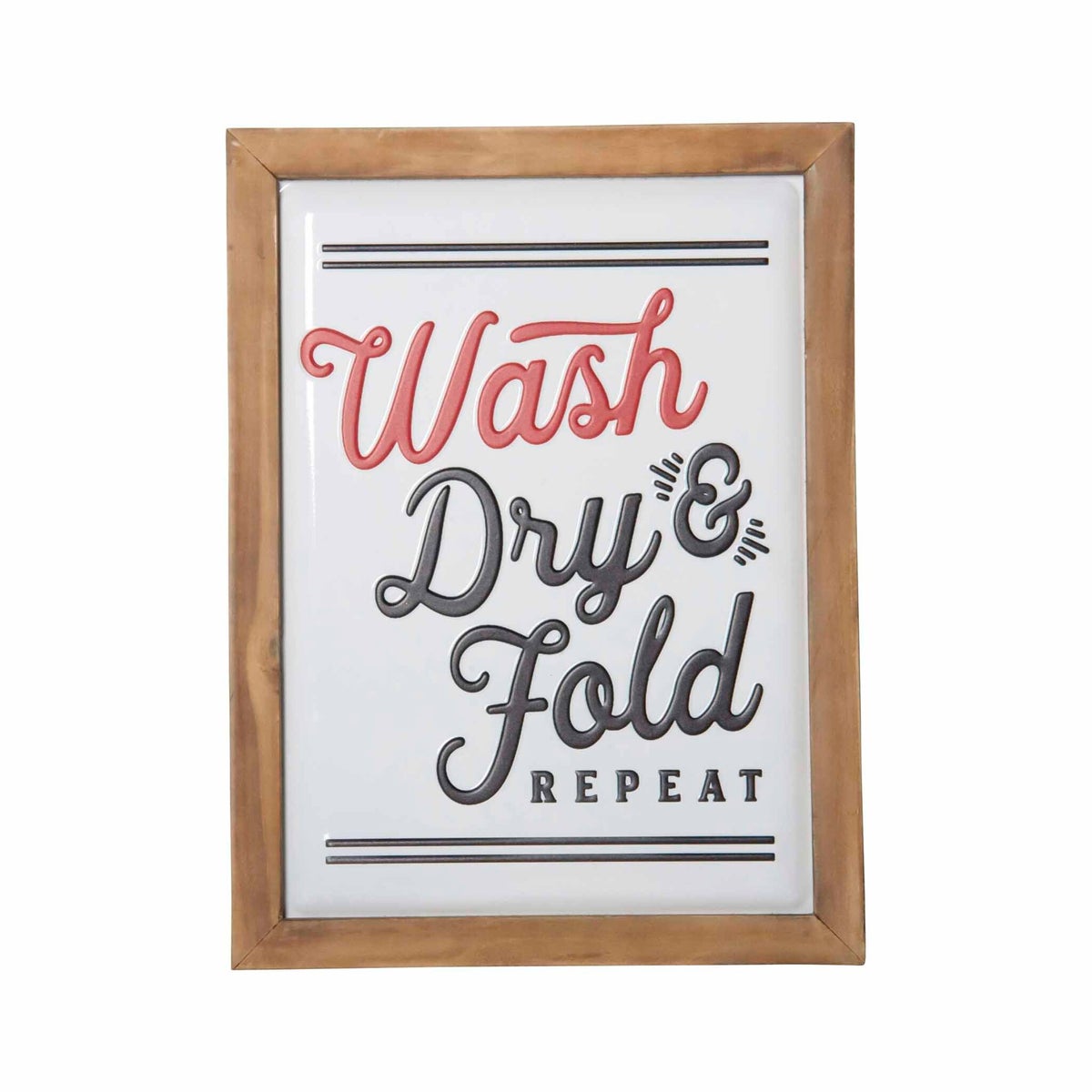 Mtl/Wd Sign Wash