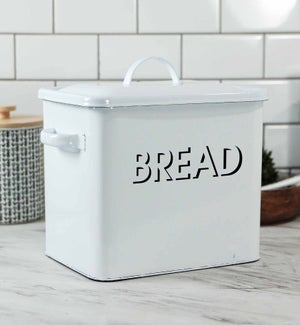 Mtl. Enamelware Bread Box