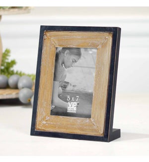 Wd Picture Frame Blk w/ Stand