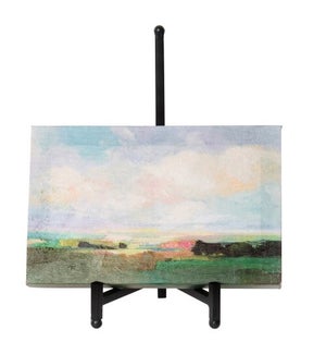 Canvas Giclee Summer Sky With Metal Easel