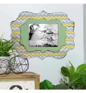 Wood Picture Frame with Distressed Finish
