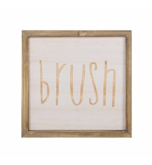 Brush Wood Sign