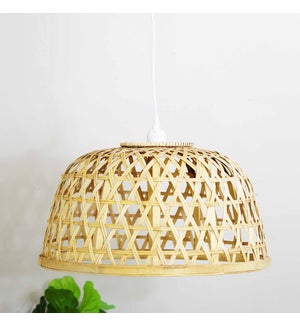 20in Can Mount On The Wall or Sit Wicker Basket Light