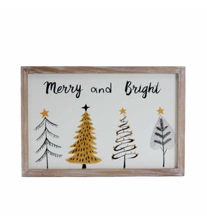 Wd Sign Merry and Bright