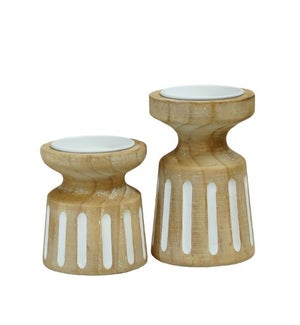 Candle Holders S/2