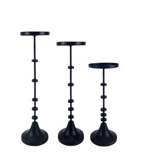 Iron Taper Candle Holder S/3