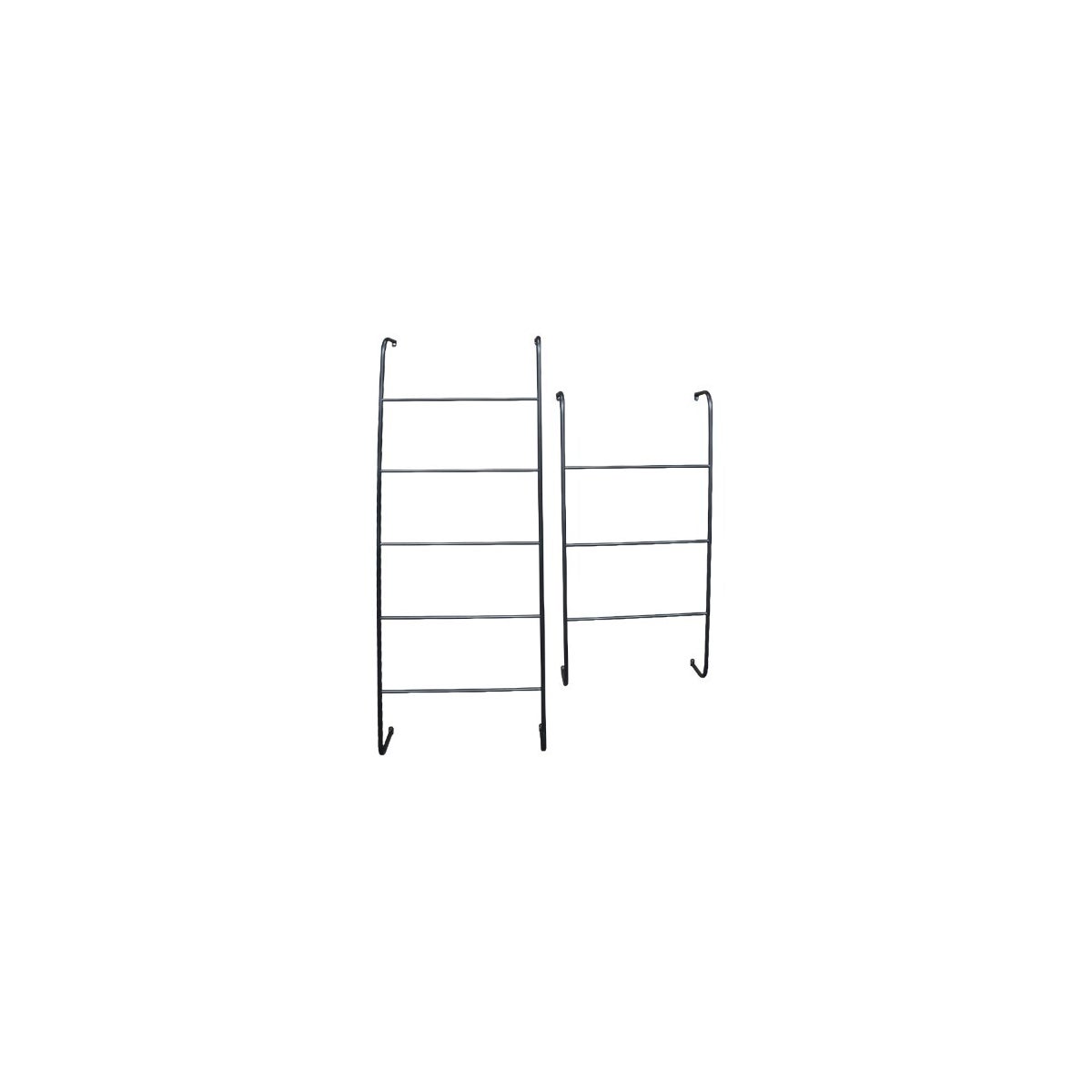 Metal Ladder Decor S/2
