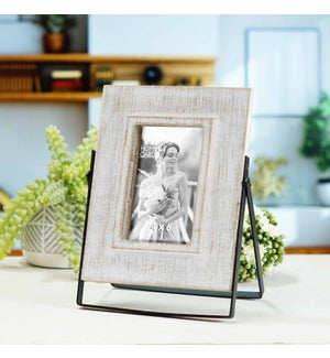 Wd. 4X6 Picture Frame W/Stand