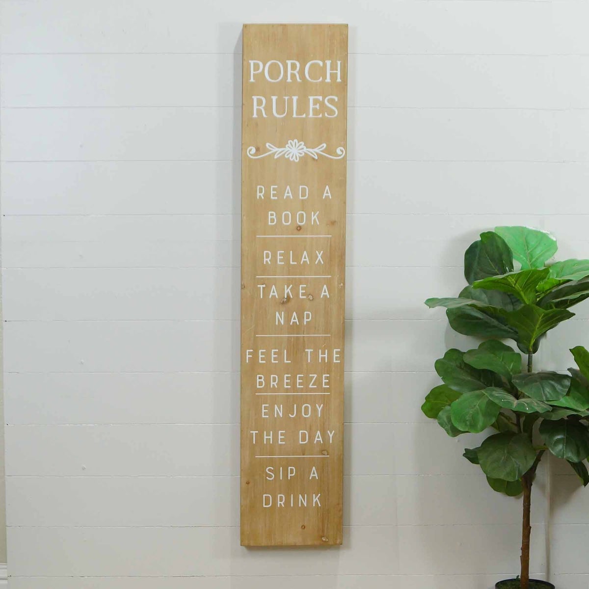 Wd Sign Porch Rules