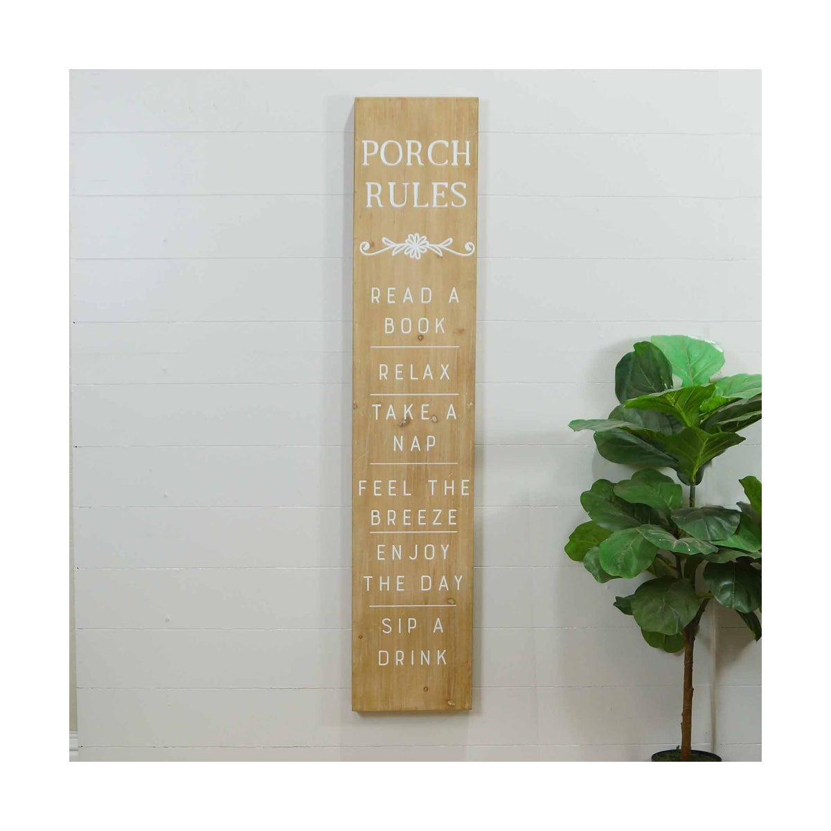 Wd Sign Porch Rules