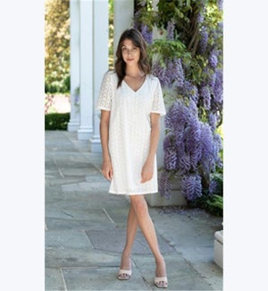 Eyelet Dress, 1S, 1M, 1L, 1XL