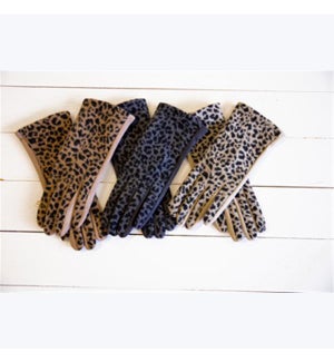 Leopard Gloves, 3 ast.