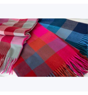 Checkered Scarf, 3 ast.