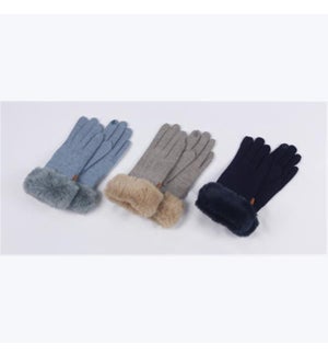 The Giving Project Glove with Fur, 3 ast.