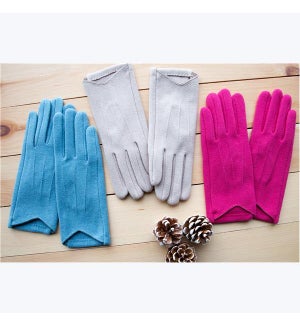 Gloves with Tiny Bow, 3 Ast