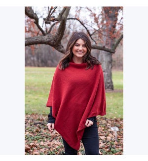 Knit Overhead Poncho