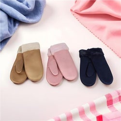 Microsuede Mittens 3 Ast