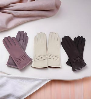 Vegan Leather Criss Cross Accent, 3 ast.