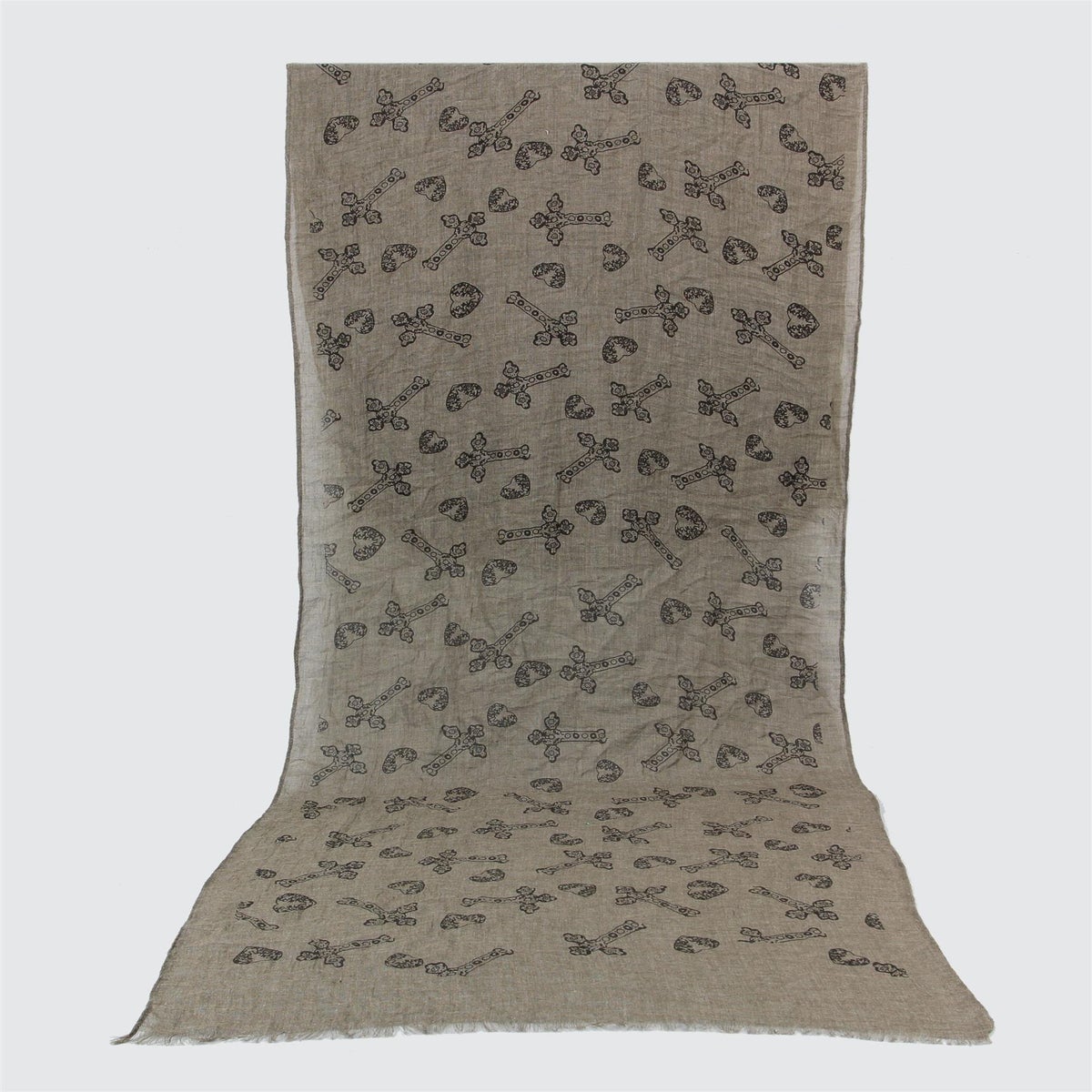 Damask Pattern Scarf 3 Ast