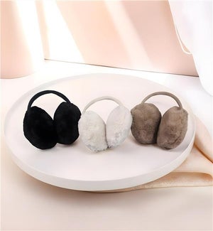 Plush Earmuffs 3 Ast