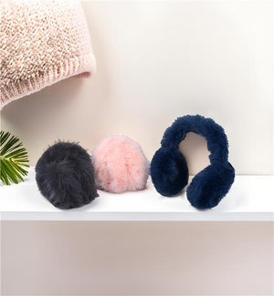 Plush Earmuffs 3 Ast