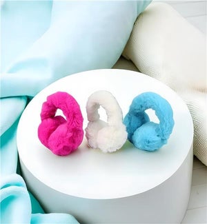 Plush Earmuffs 3 Ast